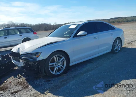 2016 Audi A6 2.0T Premium Plus из США, поврежденный, VIN WAUGFAFC0GN143254